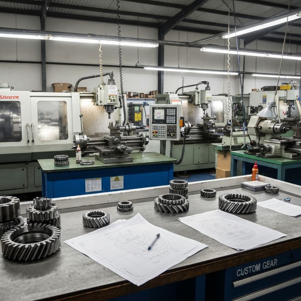 Custom Gear Manufacturing: From Design to Delivery